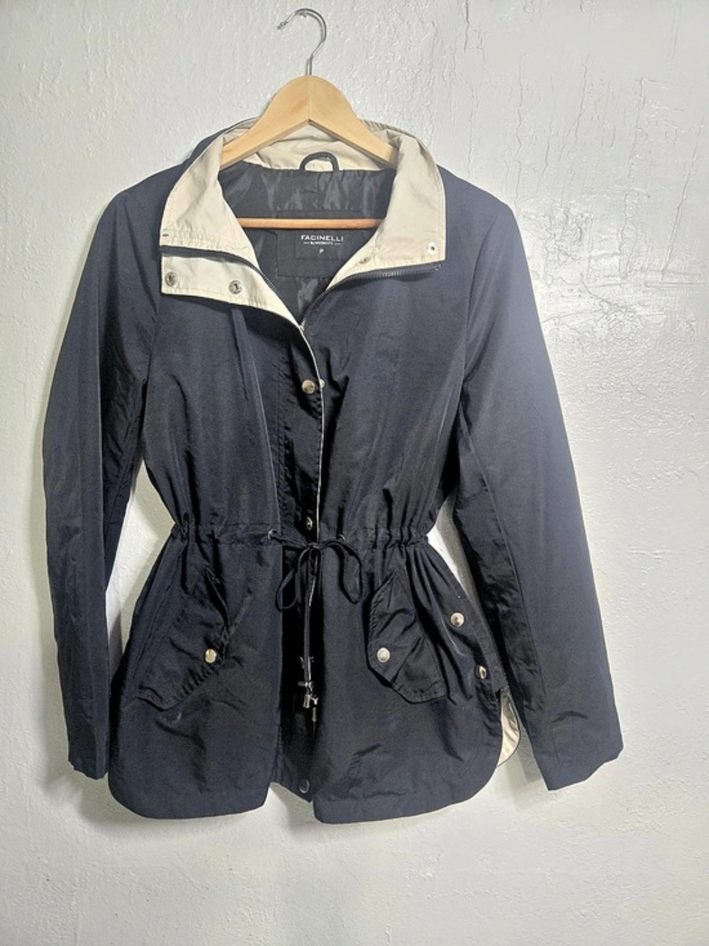 Facinelli by MOONCITY Black Utility Jacket Size P